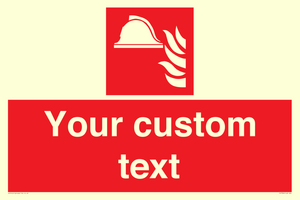 Custom Location of firefighting equipment